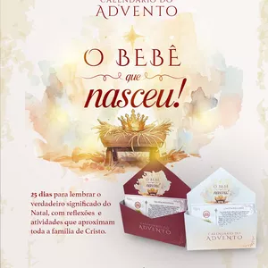 Imagem de capa para o Ebook Calendário do Advento - O Bebê que Nasceu