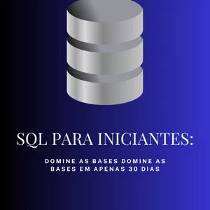 Imagem de capa para o Ebook SQL para Iniciantes:
