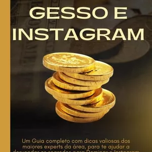 Imagem de capa para o Ebook Alô Gesseiro! Organize seu Perfil do Instagram e Atraia mais Clientes hoje mesmo!