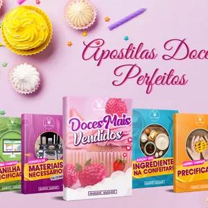 Imagem de capa para o Curso online Doces Mais Vendidos