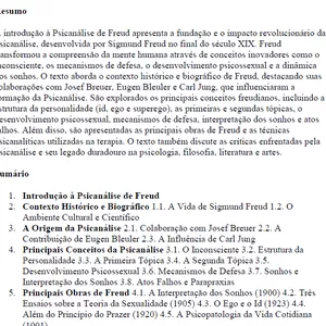 Imagem de capa para o Ebook Introdução à Psicanálise de Freud