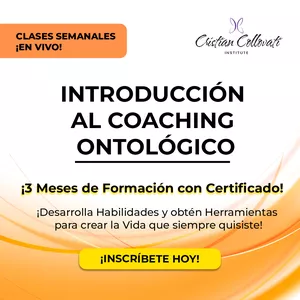 Imagen de portada para Curso online Introducción al Coaching Ontológico 