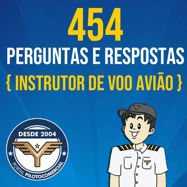 454 Perguntas E Respostas Instrutor De Voo De Aviao Portal Pilotocomercial Learn A New Skill Ebooks Or Documents Hotmart