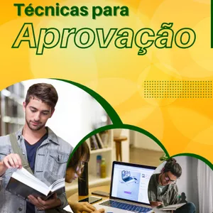 Imagem de capa para o Ebook Técnicas para aprovação 2.0