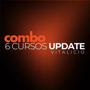 Imagen de portada para Curso online Combo 6 Cursos Update Vitalico - cursos/mentorias digitais realizados no exterior