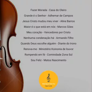 Imagem de capa para o Curso online Combo 4 - Louvor e Adoração - Partituras para Orquestra