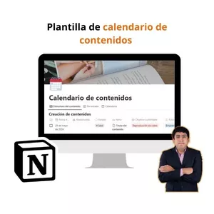 Imagen de portada para Ebook Plantilla de calendario de contenidos