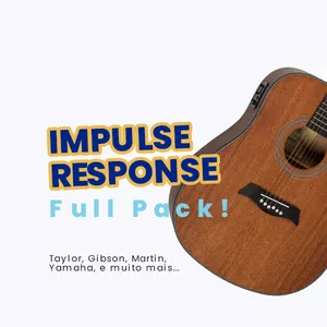 Imagem de capa para o Curso online Pack com + de 250 IMPULSE RESPONSE para violão