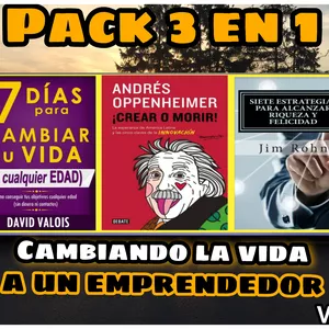 Imagen de portada para Ebook Pack 3 en 1 CAMBIANDO LA VIDA DE UN EMPRENDEDOR