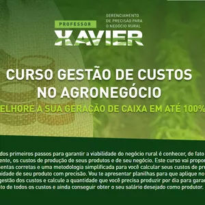 Imagem principal do produto CURSO DE GESTÃO DE CUSTOS NO AGRONEGÓCIO