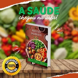 Imagem de capa para o Ebook 22 Receitas saudáveis + bônus