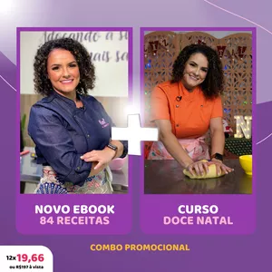 Imagem de capa para o Curso online Ebook Fernanda Kelly + Curso Doce Natal