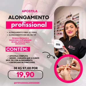 Imagem de capa para o Ebook Apostila Fibra de vidro e Gel na Tip 