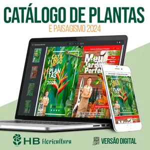 Imagem de capa para o Ebook Catálogo De Plantas Paisagismo 2024 - PDF