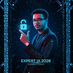 Imagem de capa para o Curso online Expert IA 2026: Treinamento para dominar as ferramentas do futuro