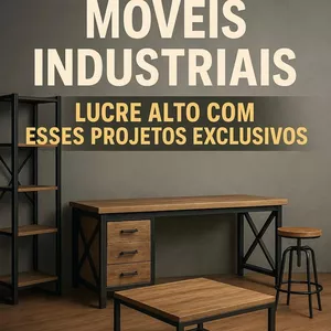 Imagem de capa para o Ebook PROJETOS PRONTOS MOVEIS INDUSTRIAIS 