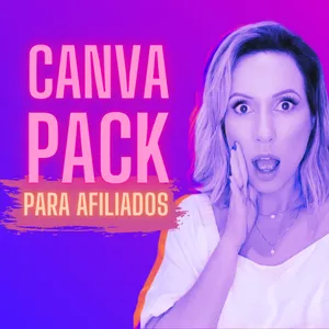 Imagem de capa para o Curso online Canva Pack para Afiliados