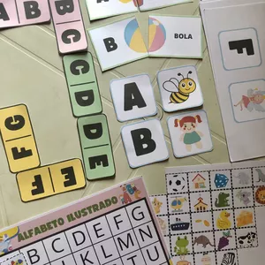 Imagem de capa para o Curso online Kit alfabeto lúdico 