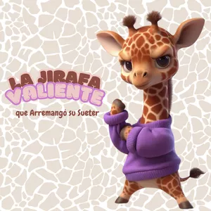 Imagen de portada para Ebook La Jirafa valiente que arremangó su sueter