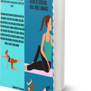 Imagem de capa para o Ebook ROTINA DE EXERCICIOS PARA DORES LOMBARES