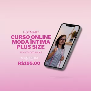 Imagem de capa para o Curso online Aula de Moda Íntimas Pluz Size
