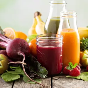 Imagem de capa para o Ebook AS MELHORES RECEITAS DE SUCO DETOX 