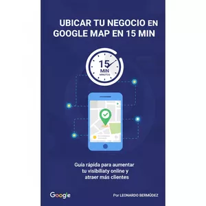 Imagen de portada para Ebook Tu Negocio en Google Maps en 15 Minutos