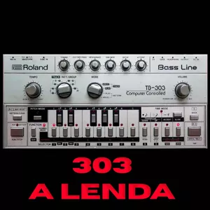 Imagem de capa para o Ebook TB303: A Lenda