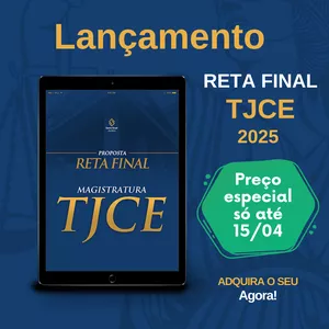 Imagem de capa para o Ebook Método SG | TJCE 2025