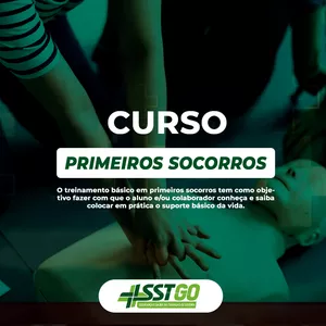 Imagem de capa para o Curso online Curso de Primeiros Socorros - SSTGO