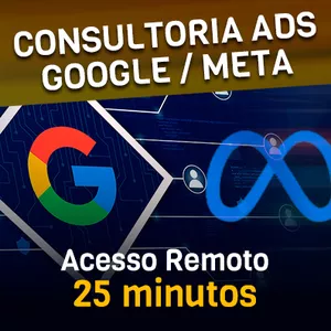 Imagem de capa para o Serviço online Consultoria Ads 25min - Google / Meta