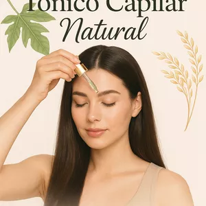 Imagen de portada para Ebook Tónico capilar natural;hojas de papaya+agua de arroz fermentada