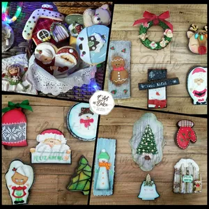 Imagem de capa para o Curso online Combo Bolachas Decoradas - Especial de Natal