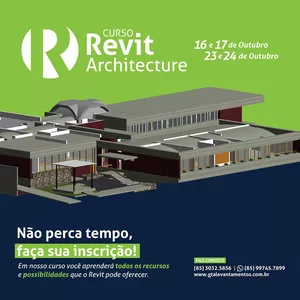 Imagem de capa para o Evento presencial Curso Revit Architecture (Presencial)