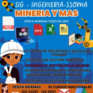 Imagen de portada para Ebook SSOMA- PREVENCION- SEGURIDAD Y SALUD - INGENIERIA 
