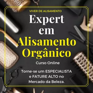Imagem do curso Curso Viver de Alisamento - tornar-se Expert em Alisamento Orgânico 