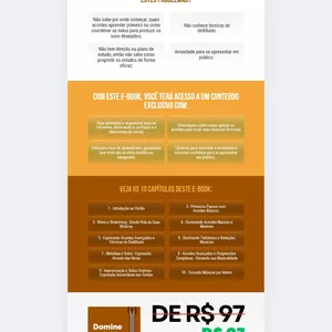 Imagem de capa para o Ebook Domine o violão 