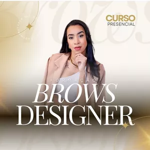 Imagem de capa para o Evento presencial Formação - Brows Designer