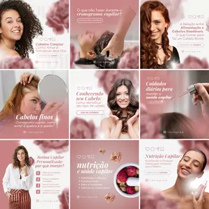 Imagem de capa para o Curso online PACK CRONOGRAMA CAPILAR PREMIUM