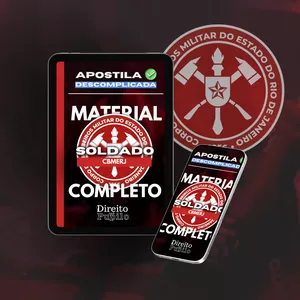 Imagem do curso Apostila Soldado CBMERJ