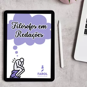 Imagem de capa para o Ebook Filósofos em Redações - Tire nota 10 usando argumentos de autoridade filosóficos