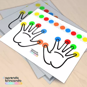 Imagem de capa para o Ebook 🧠 Treinando o cérebro e fortalecendo os dedinhos!