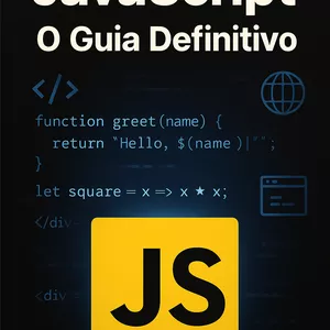 Imagem de capa para o Ebook JavaScript - O guia definitivo