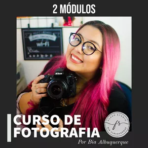 Imagem de capa para o Curso online Curso de Fotografia - Pratico e Simples - 2 MODULOS