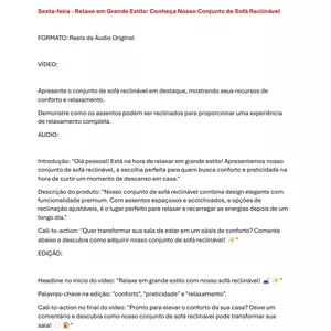 Imagem de capa para o Curso online 31 IDEIAS DE REELS - LOJA DE MÓVEIS