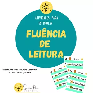 Imagem principal do produto ATIVIDADE PARA FLUÊNCIA DE LEITURA