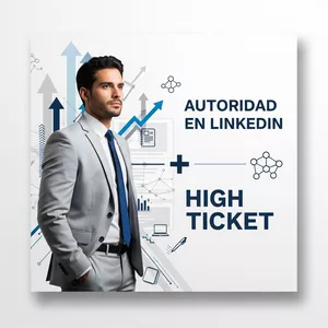 Imagen de portada para Curso online LinkedIn High Ticket: Atraer clientes premium (sin ads ni spam) + 2 Bonos