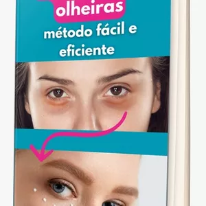 Imagem de capa para o Ebook Acabe com as olheiras, método fácil e eficiente