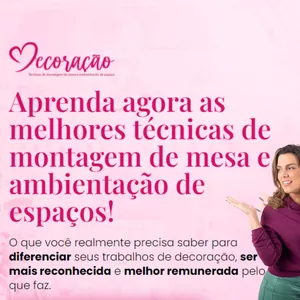 Imagem de capa para o Curso online DeCoração