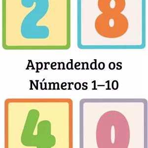 Imagem de capa para o Ebook Livros de atividades - Números 